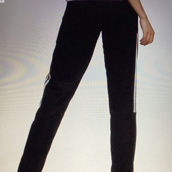 Adidas. Adidas women’s track pants. Workout bottoms. Small. Worn once or twice. - Picture 3 of 7